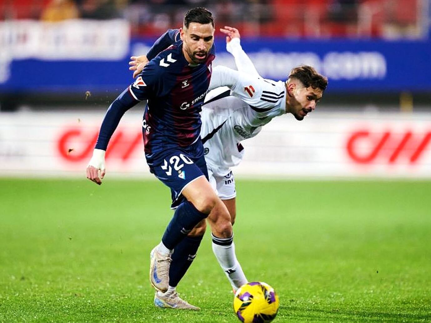 Antonio Puertas en su último partido de LaLiga frente al Albacete.