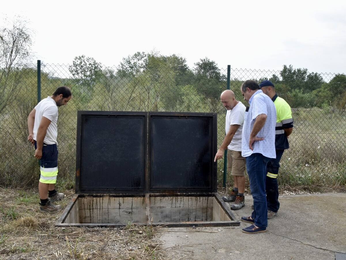 Puesta en marcha de la depuradora de la Armentera