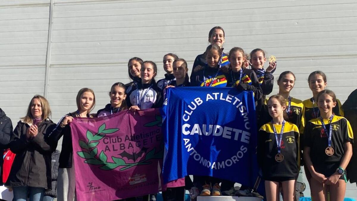 Las Escuelas Deportivas Municipales de Atletismo de Caudete hacen historia en el Campeonato de Campo a Través de Castilla La Mancha.