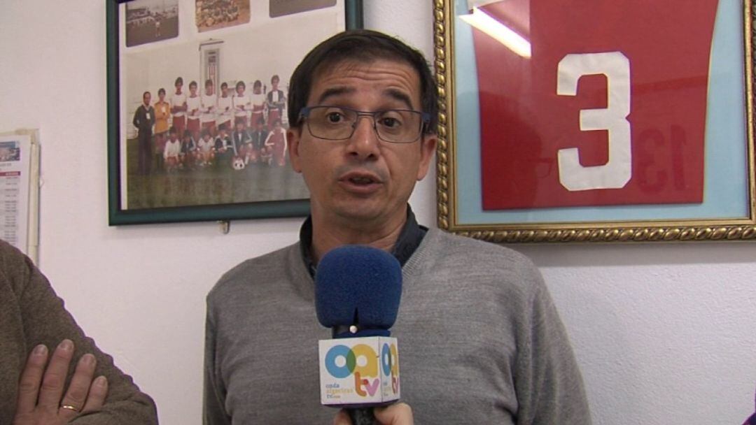 Manuel Correro, en una imagen de archivo de Onda Algeciras TV.