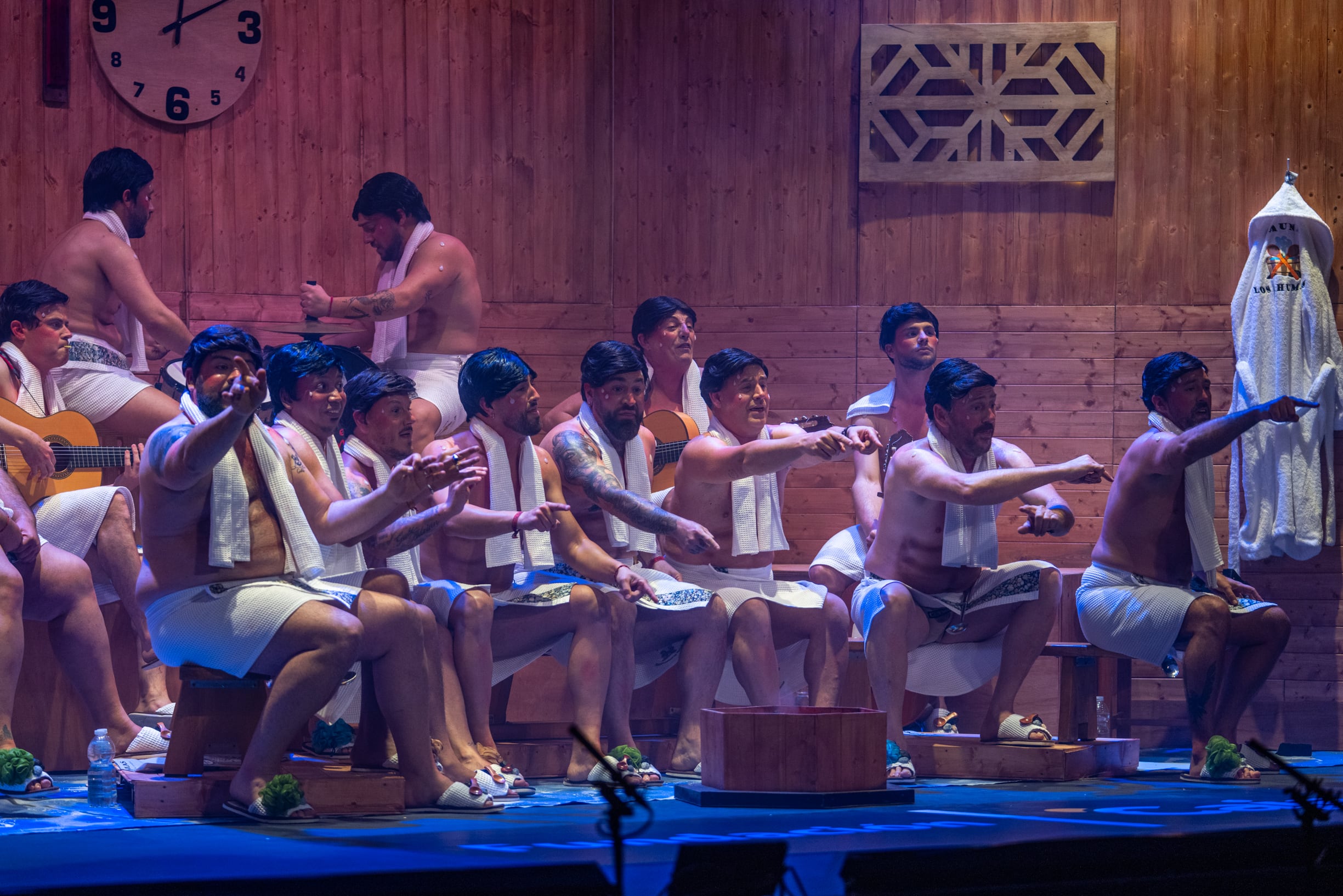 Chirigota: Los ahumaos. 