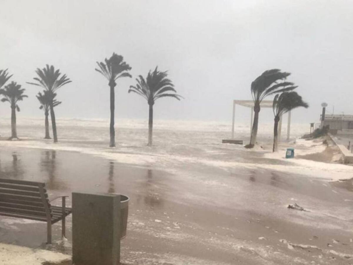 Cada año llueve la misma cantidad desde hace 3 décadas en la Safor, pero ahora de forma explosiva