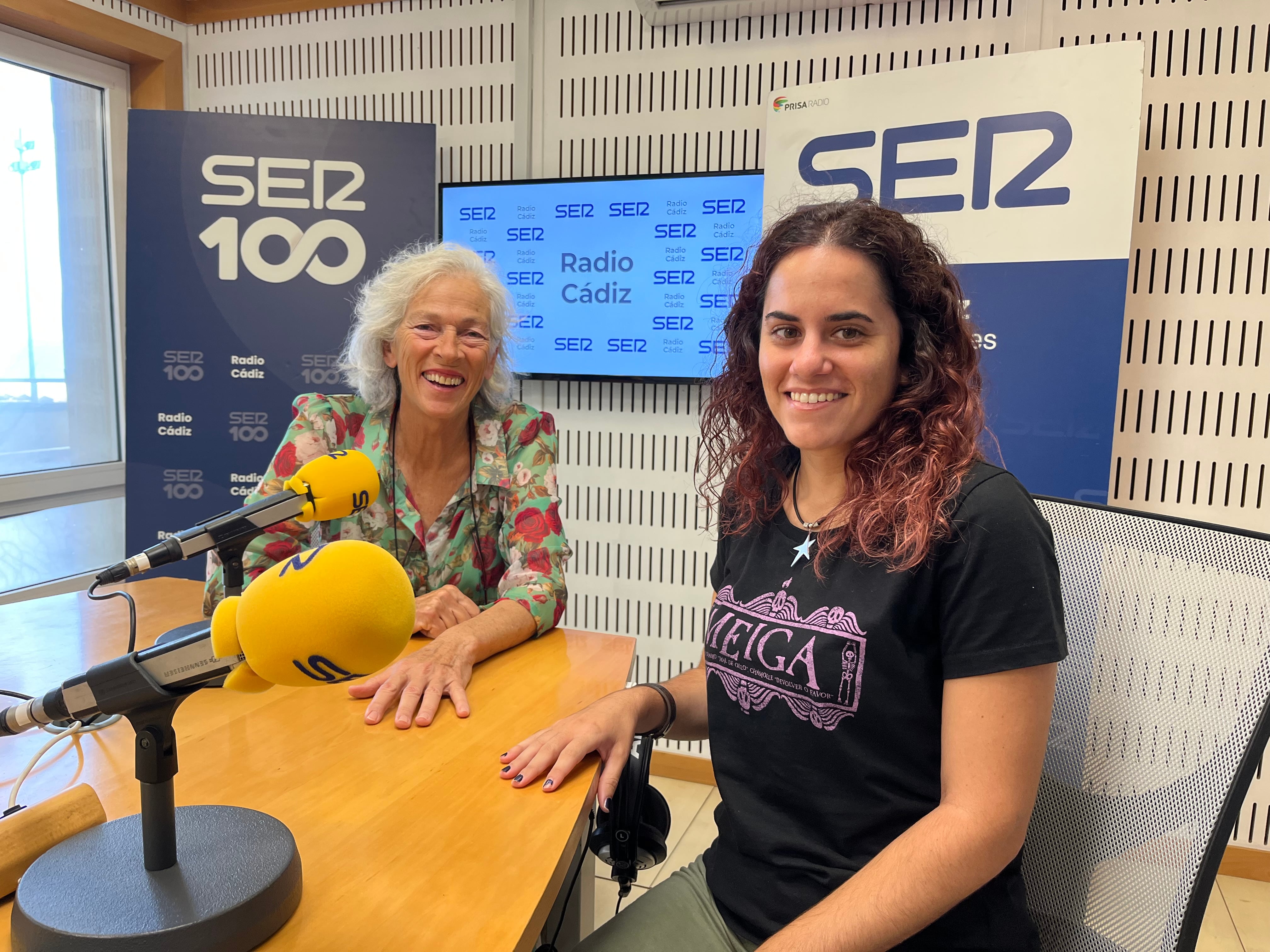 Rosa Girón y Patricia Merello