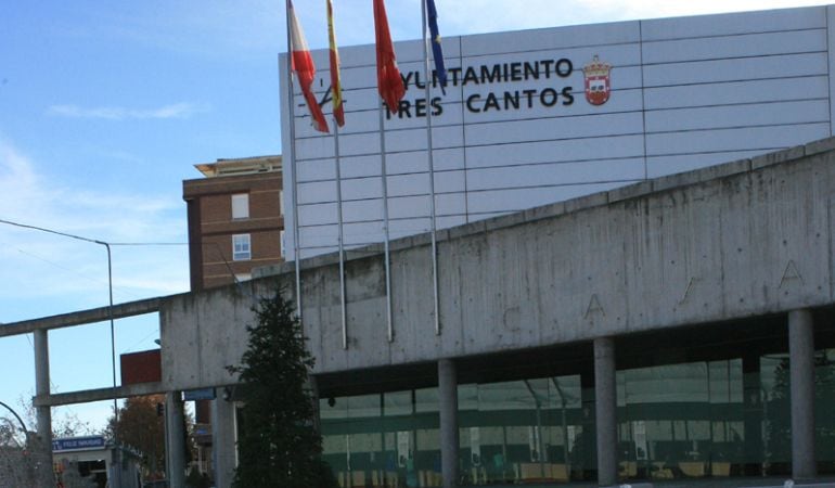 Fachada del Ayuntamiento de Tres Cantos