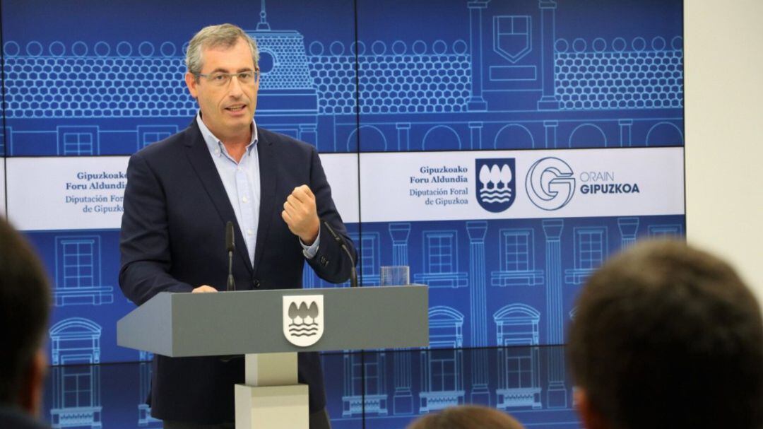 Markel Olano, diputado general de Gipuzkoa