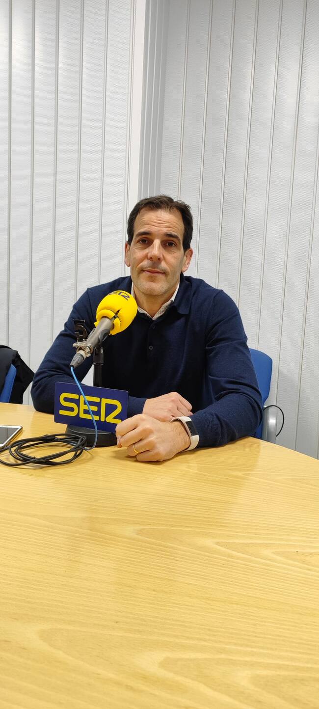 Daniel Gracia, portavoz del grupo municipal socialista en el Ayuntamiento de Barbastro