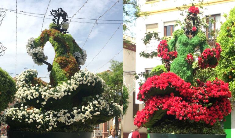 Gitanas florales para la Romería