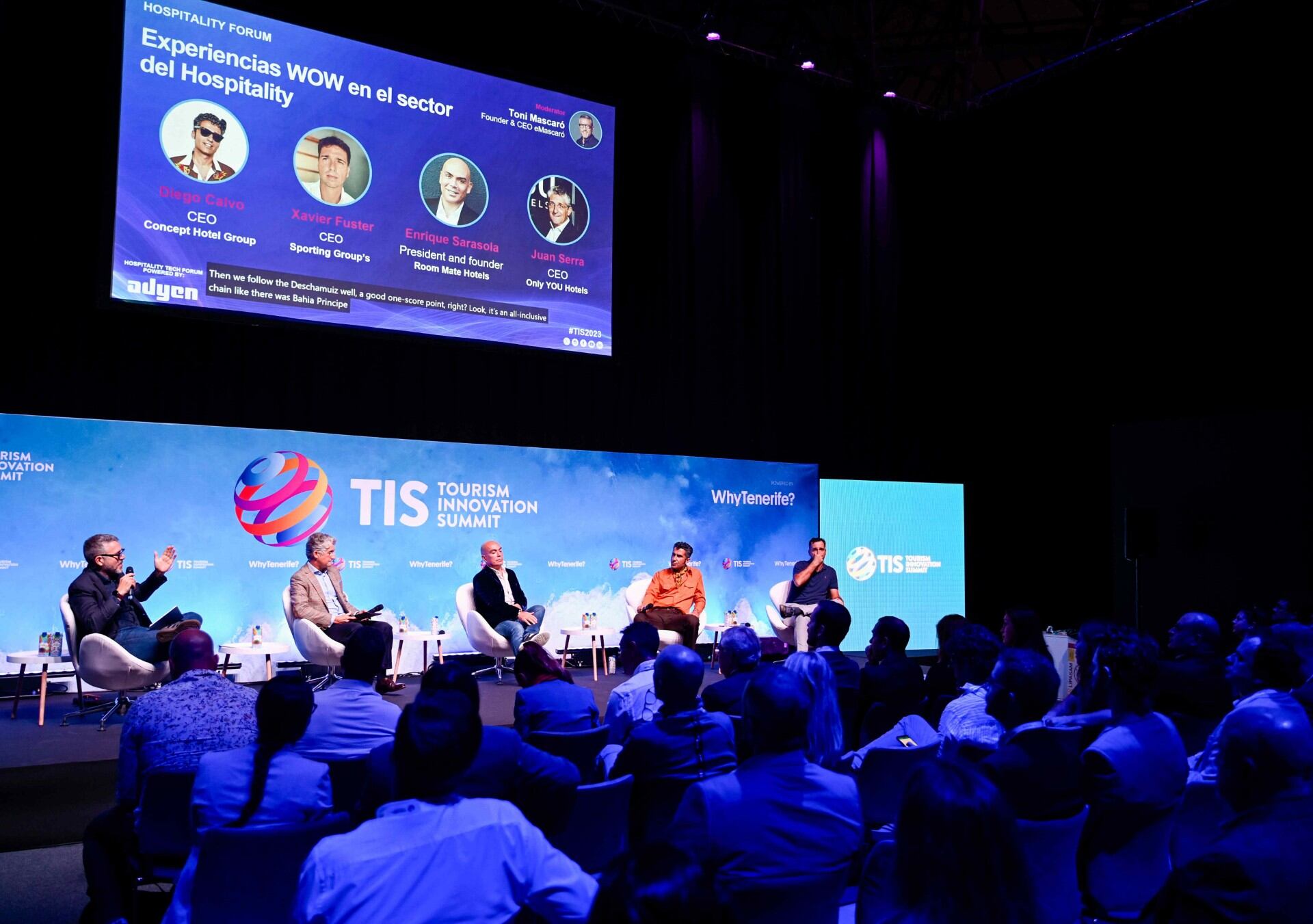 Acto del  TIS – Tourism Innovation Summit en Sevilla