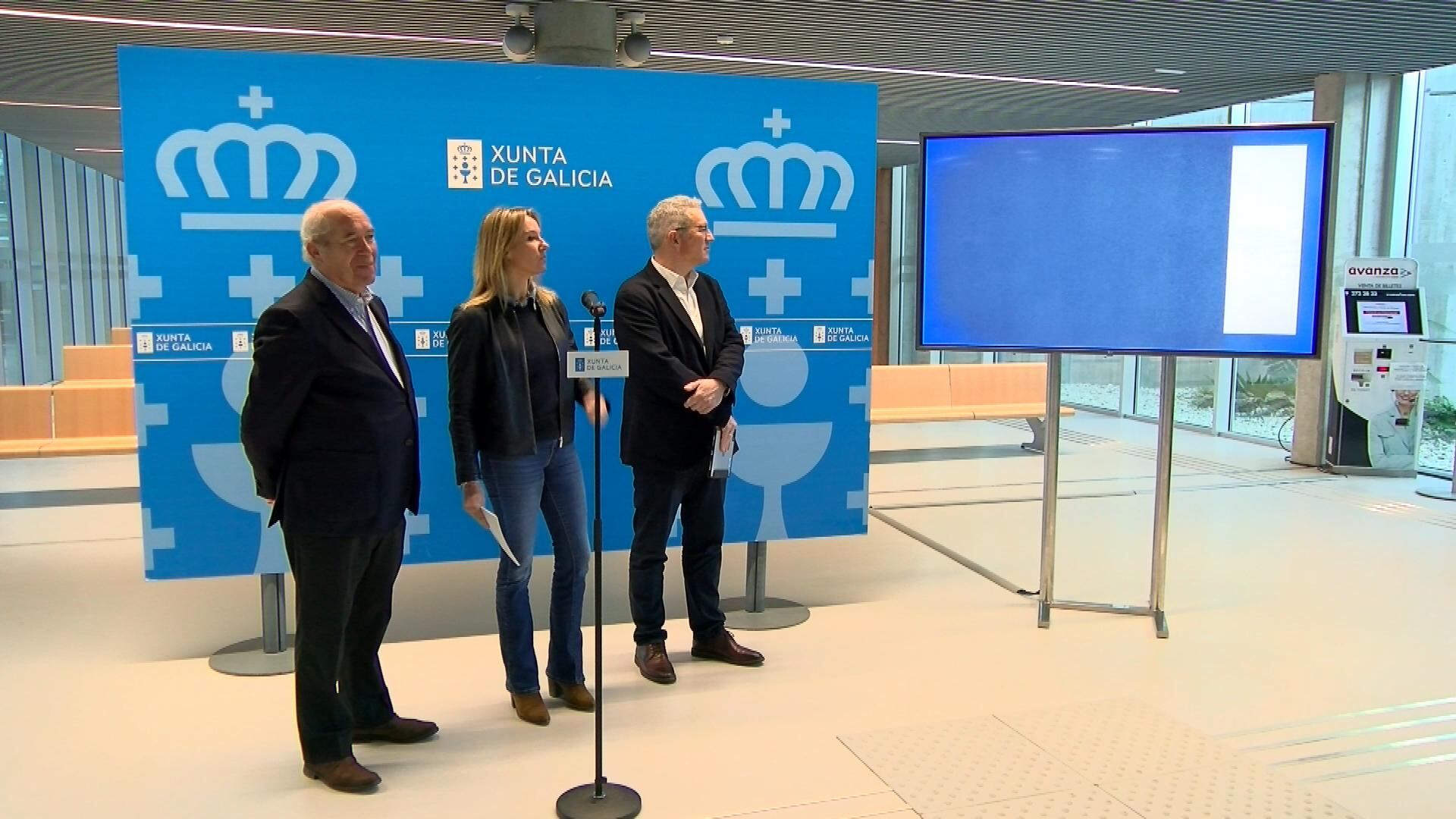 Marta Fernández Tapias en la intermodal