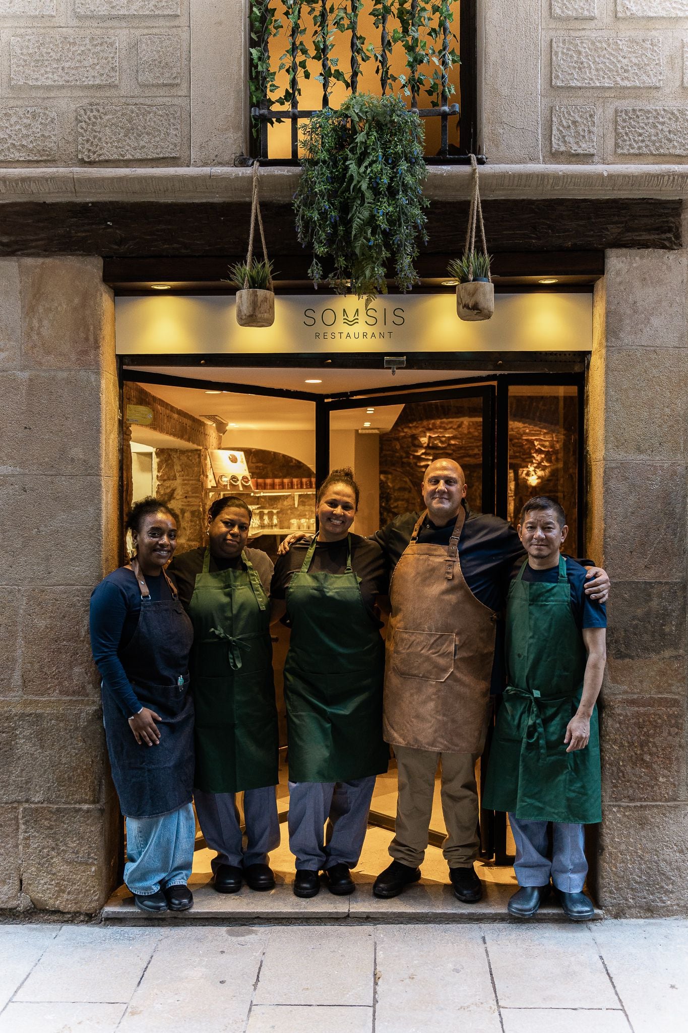 Equip del Somsis restaurant