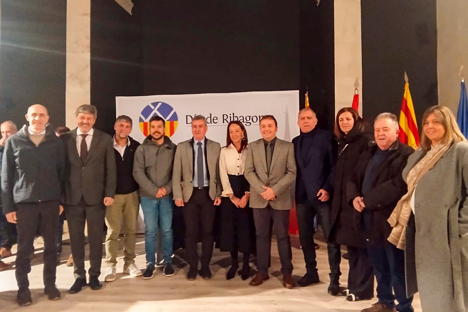 Candidatos del PP a las Cortes de Aragón por la provincia de Huesca, en Graus