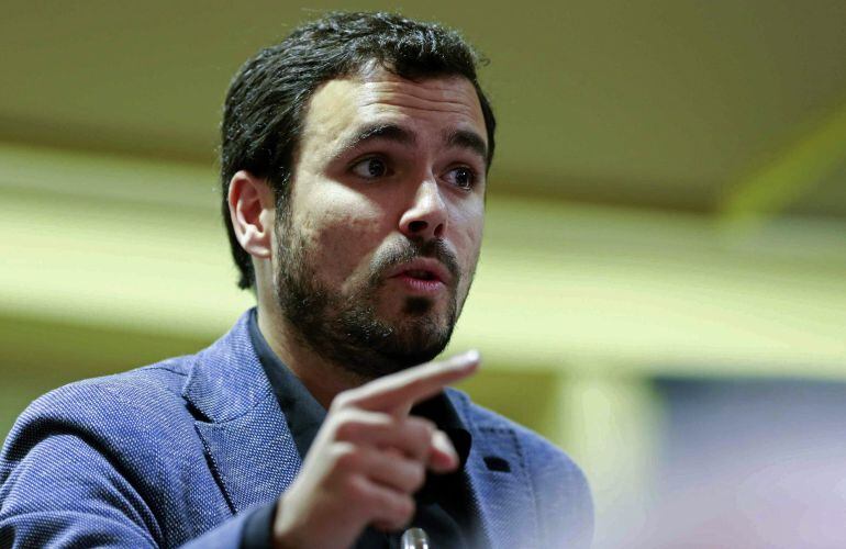 El diputado de IU Alberto Garzón.