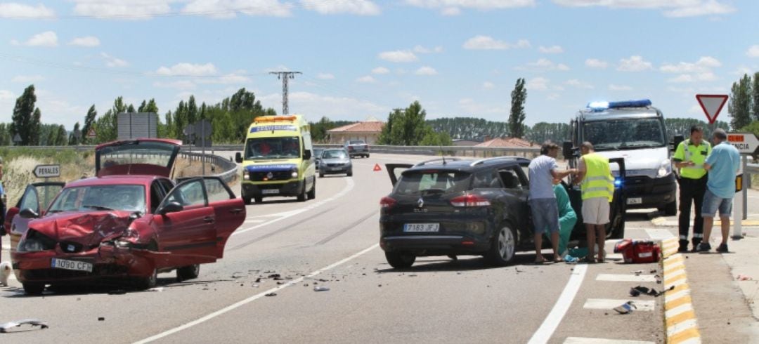 Imagen de archivo de un accidente de tráfico