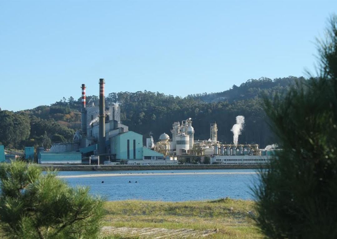 Factoría ENCE en Pontevedra