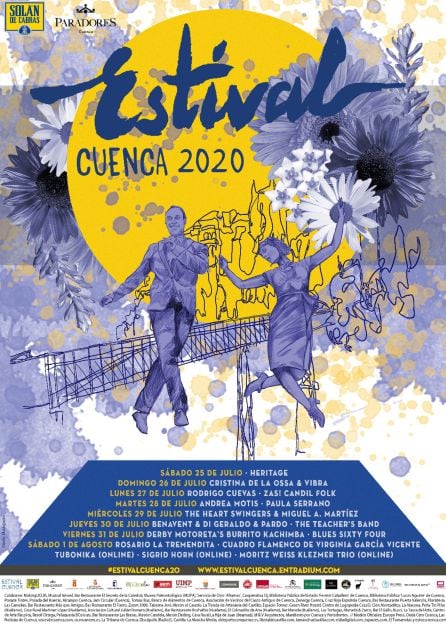 Cartel de Estival Cuenca 2020.