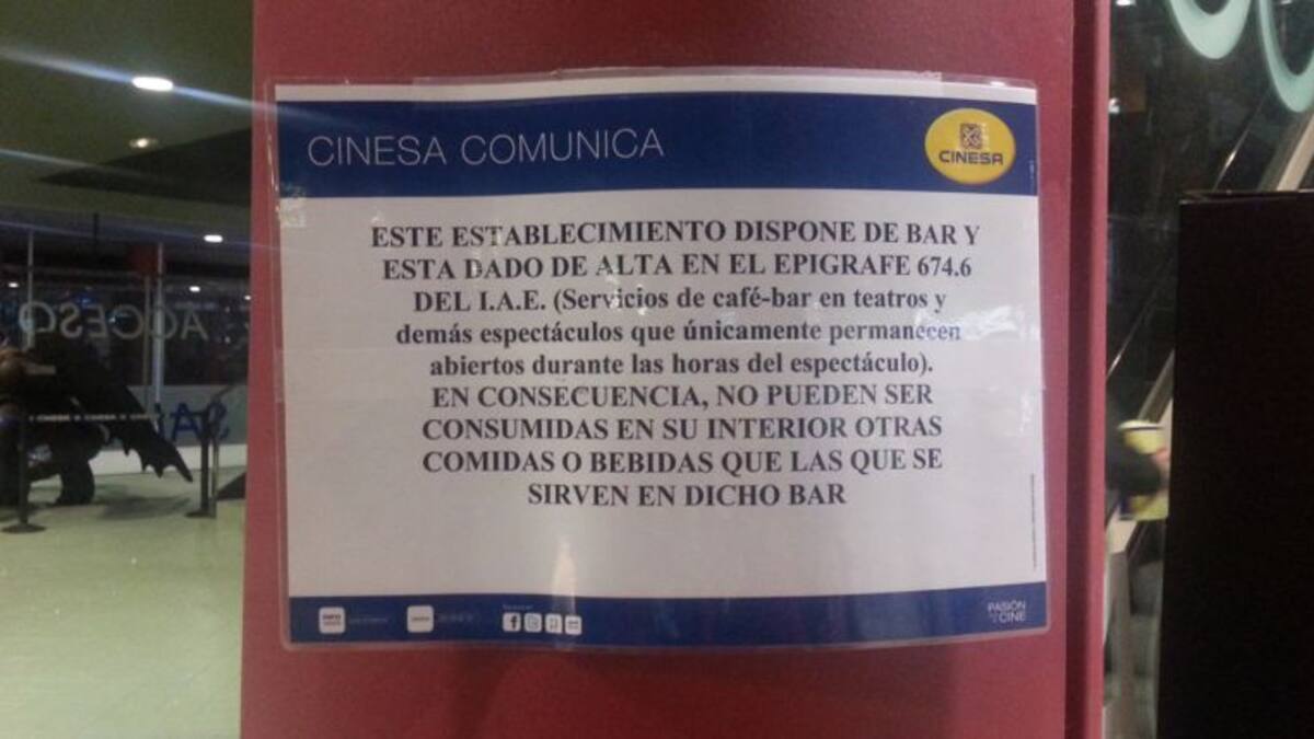 Facua denuncia a los Cines de Vialia