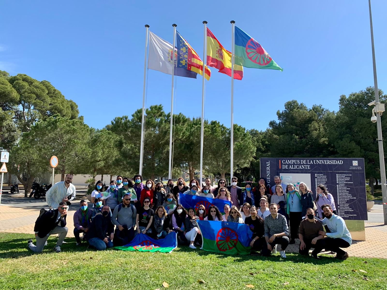 Imagen de archivo de la celebración del Día Internacional del Pueblo Gitano en la Universidad de Alicante