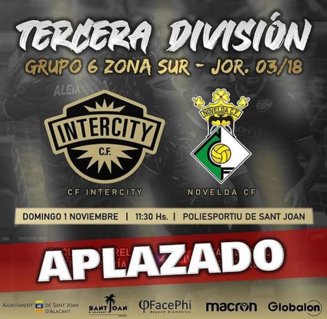 Un nuevo partido aplazado en el Grupo 6 de Tercera División