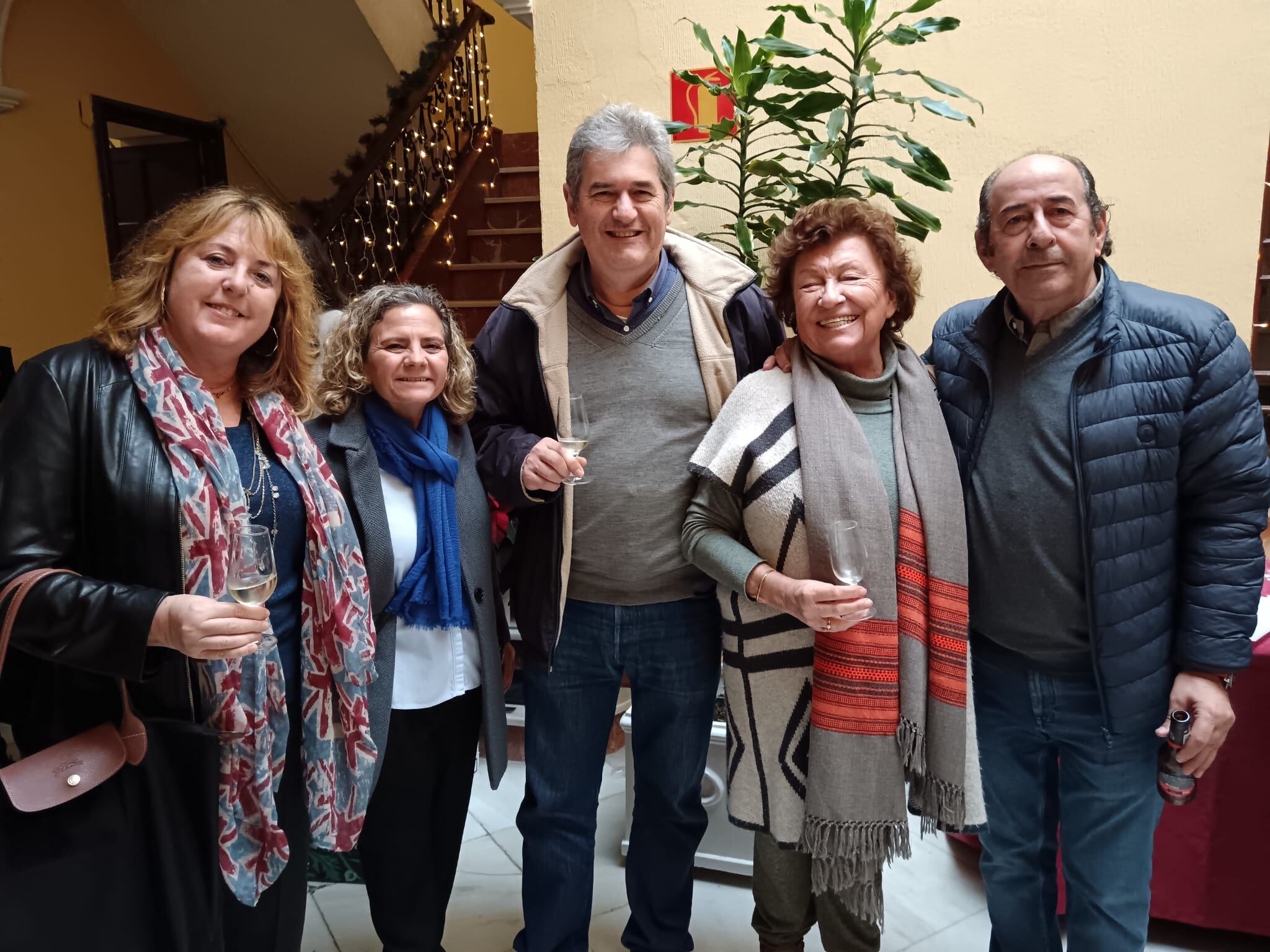 Colaboradores de Radio Jerez en el Especial Navidad