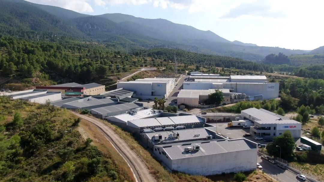 Poligonos de Alcoy en una imagen de archivo de 2020