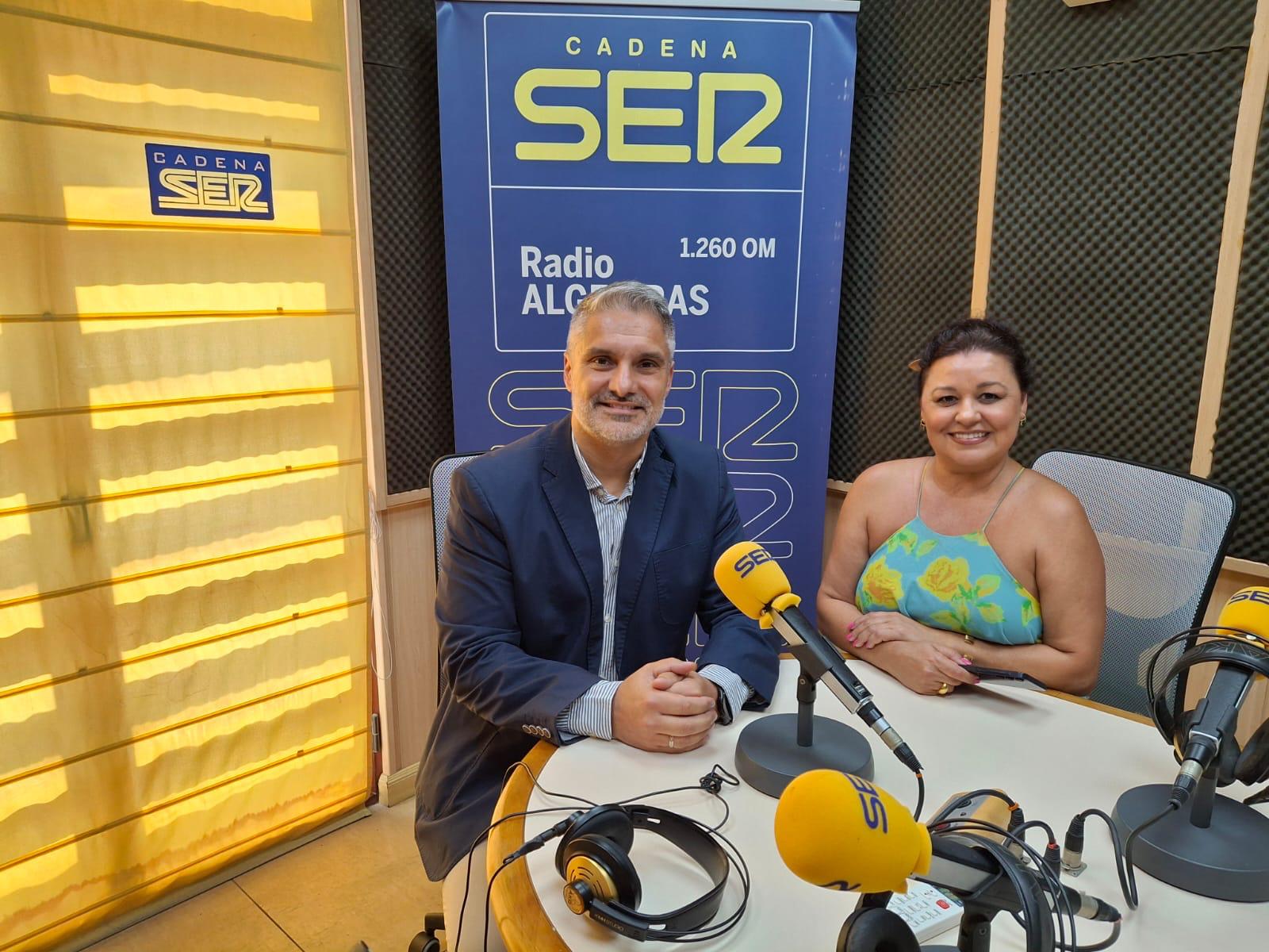 Rosendo Rivero, director del PESR de Moeve; y  Gloria Masallá.