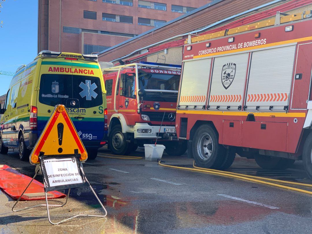 Descontaminación de ambulancias