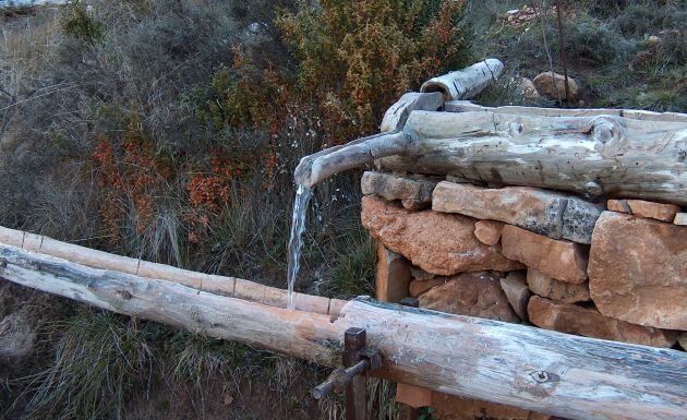 Fuente Sacea en Valdemeca (Cuenca).