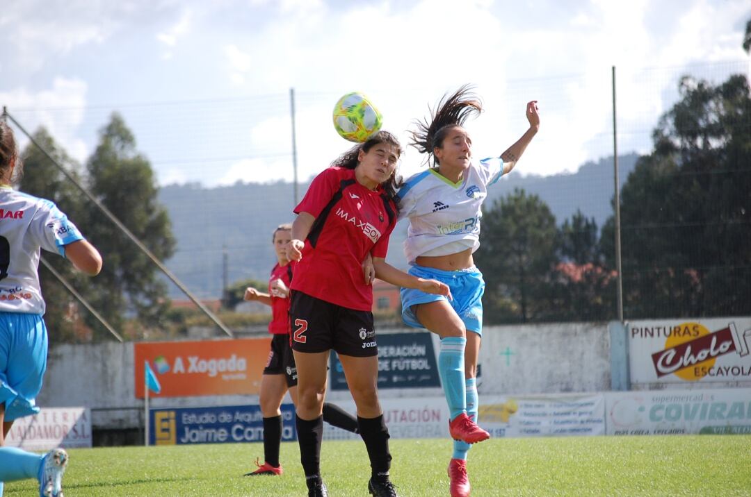Imagen del partido jugado por el Victoria ante el InterRías en la primera vuelta