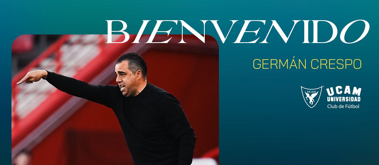 Germán Crespo es el nuevo entrenador del UCAM Murcia
