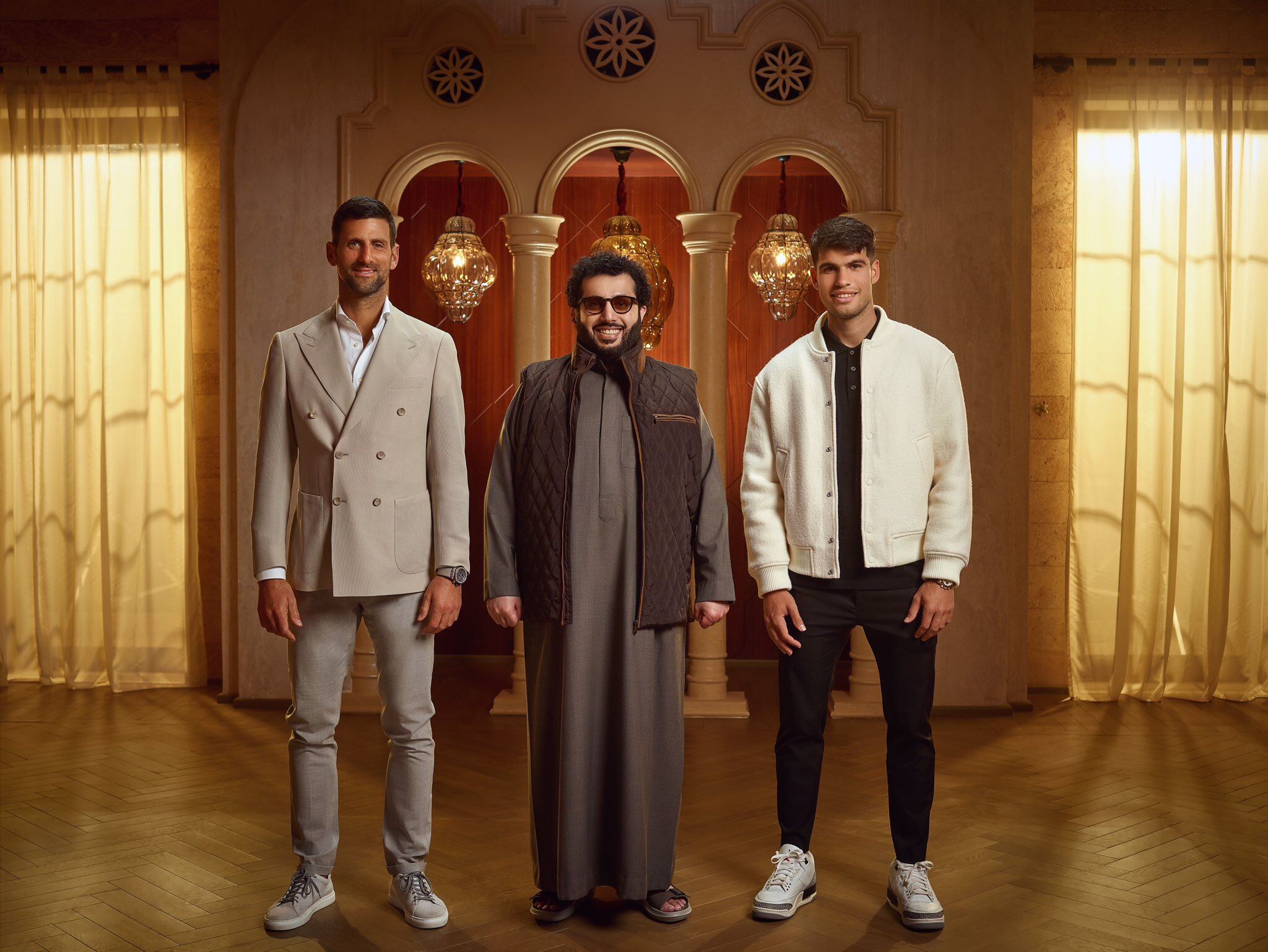 Las estrellas del tenis pasan por Palacio.