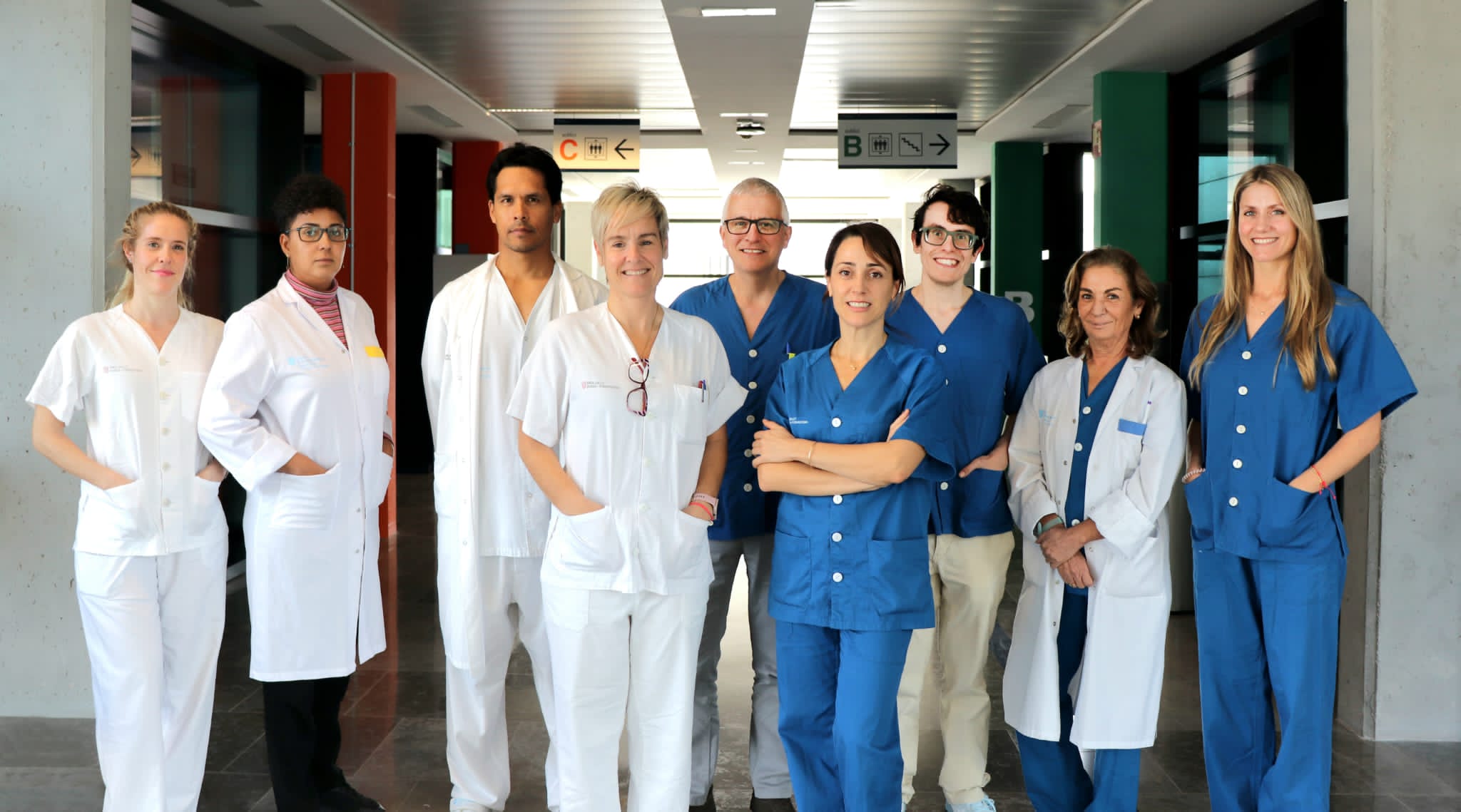 Equipo del servicio de Dermatología del Hospital Can Misses