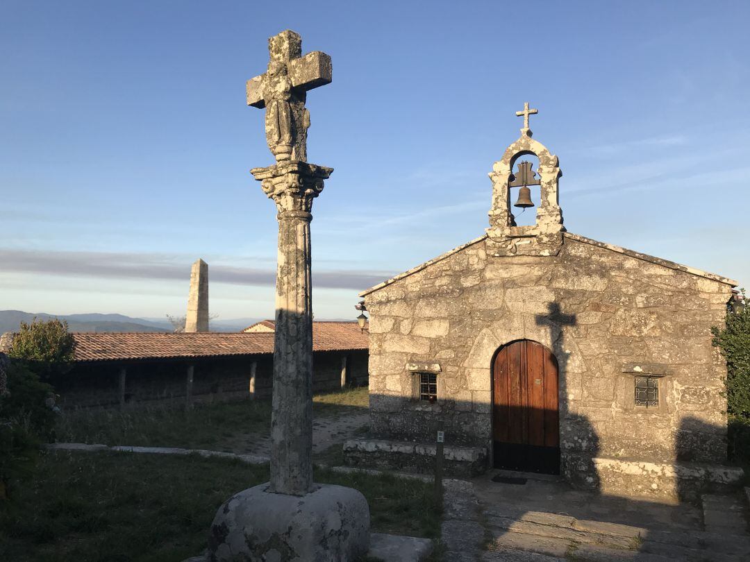 Ermita en el Monte Santa Trega de A Guarda. 