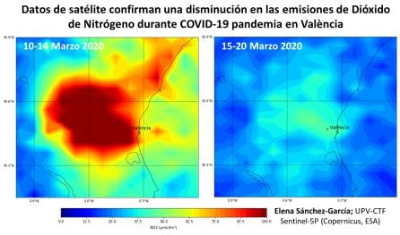 Investigación de la Universitat Politècnica de València sobre la contaminación atmosférica en las diez principales ciudades de España