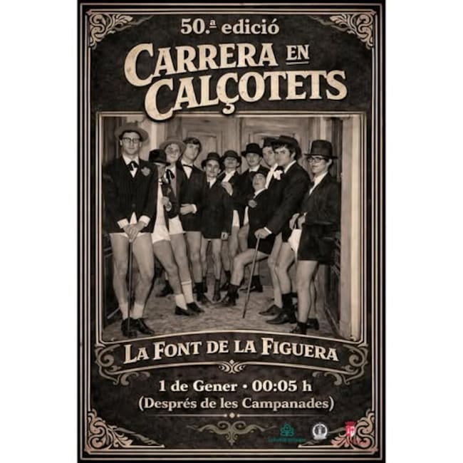 Cartel carrera de La Font de la Figuera