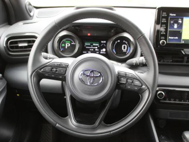 Detalle del salpicadeo del nuevo Yaris