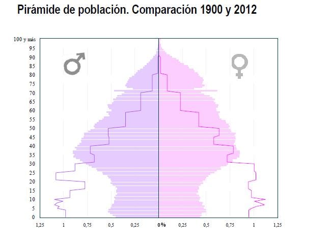 El anuario estadístico recoge gráficos como éste que muestra el reparto de la población de Valencia