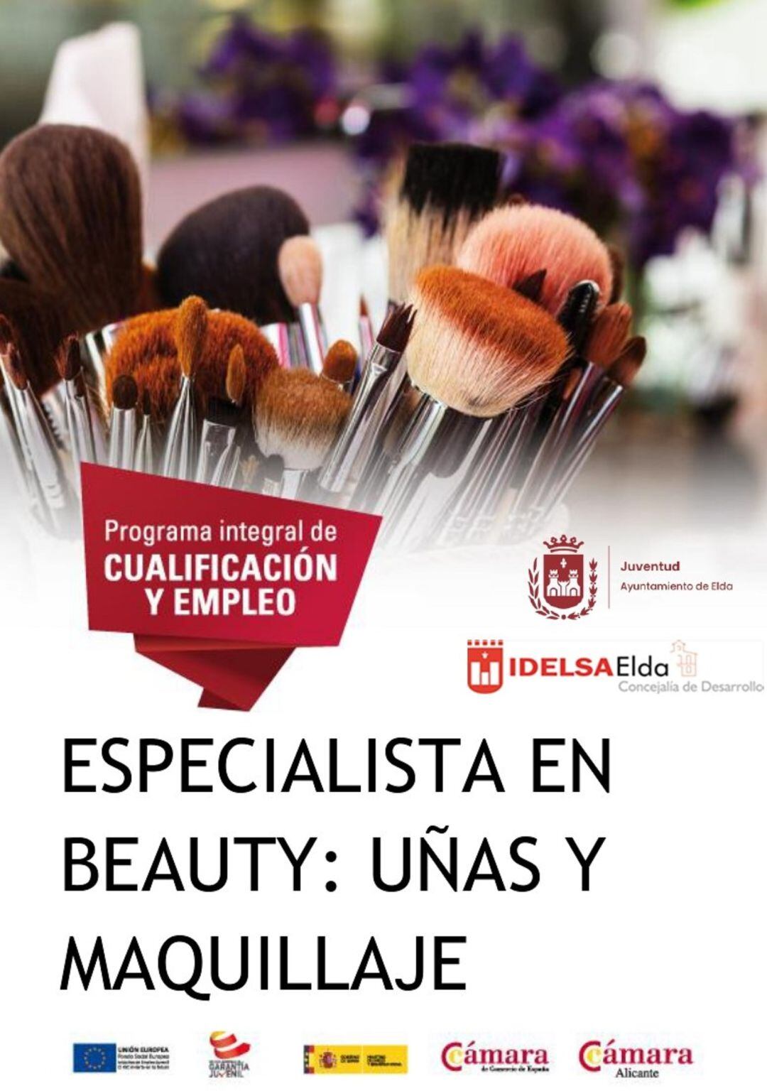 Cartel de la formación en Elda