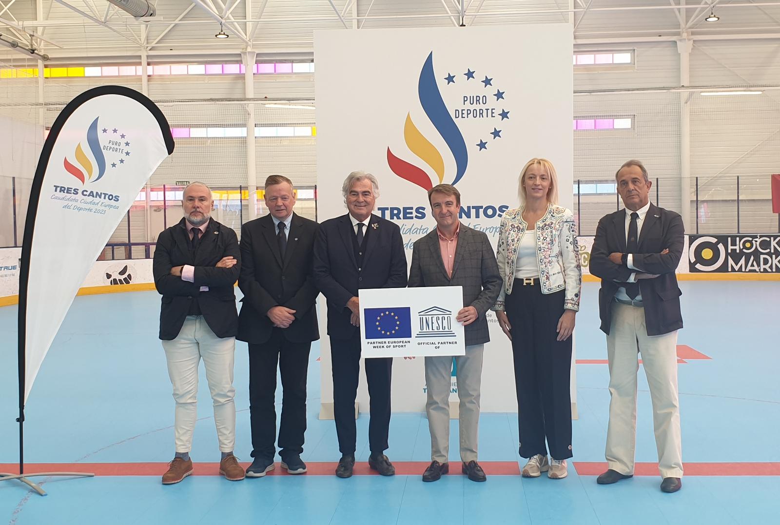 Tres Cantos defiende su candidatura a Ciudad Europea del Deporte 2023