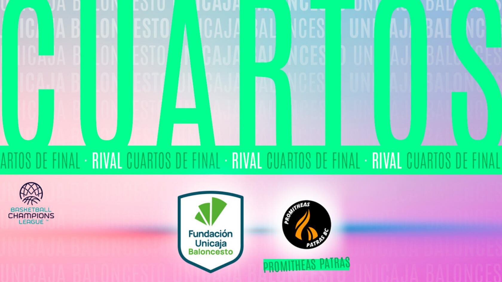 El Unicaja se enfrentará al Promitheas griego en los cuartos de final de la BCL