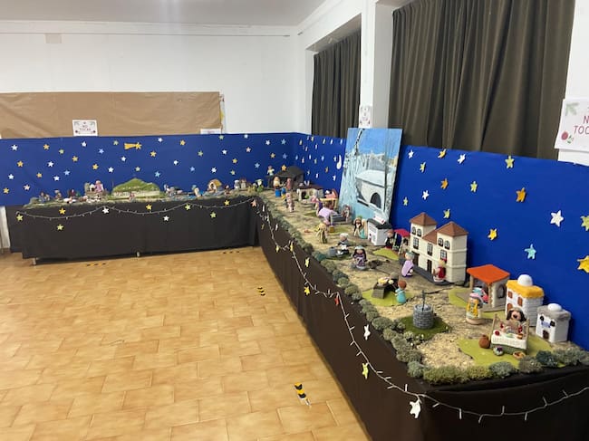 Nacimiento de ganchillo en Guzmán con detalles de la identidad y la actualidad del pueblo