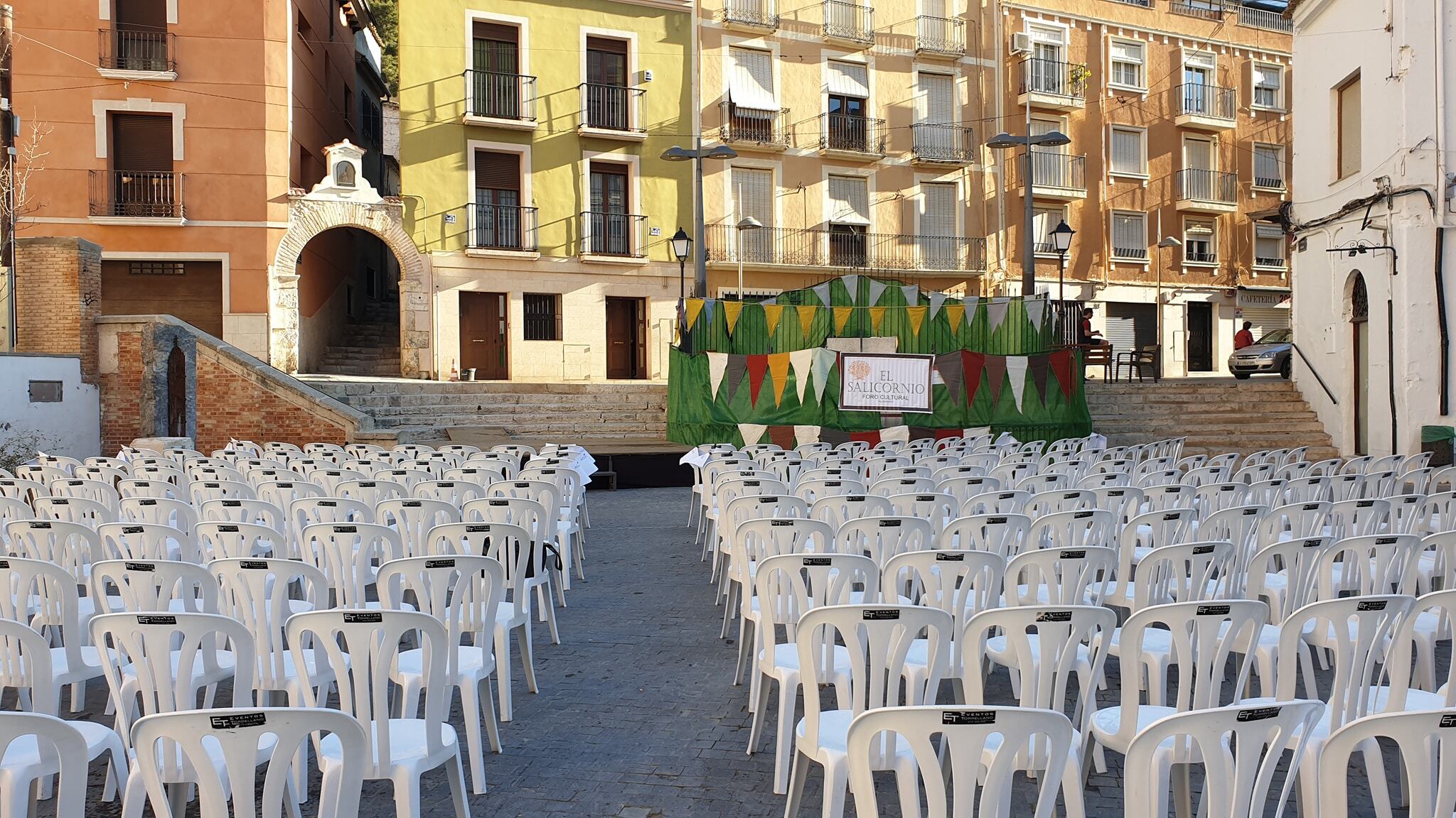 Imagen de la Plaza Mayor en febrero de 2020