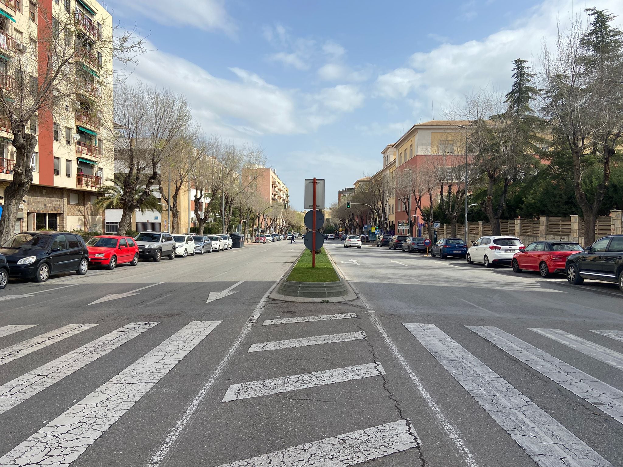 Avenida Ruiz Jiménez de la capital.