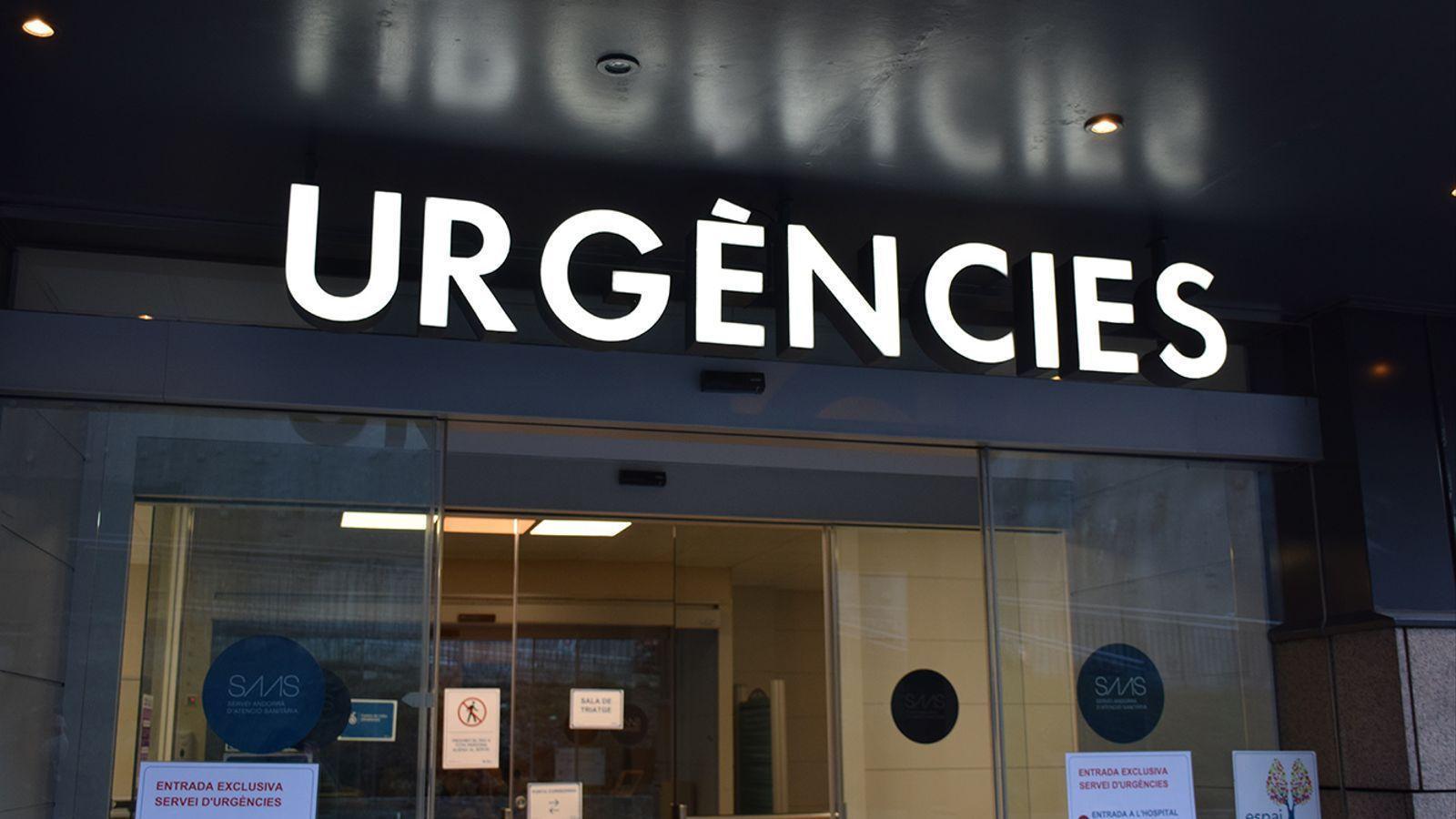 Servei d'Urgències de l'hospital de Mertixell.