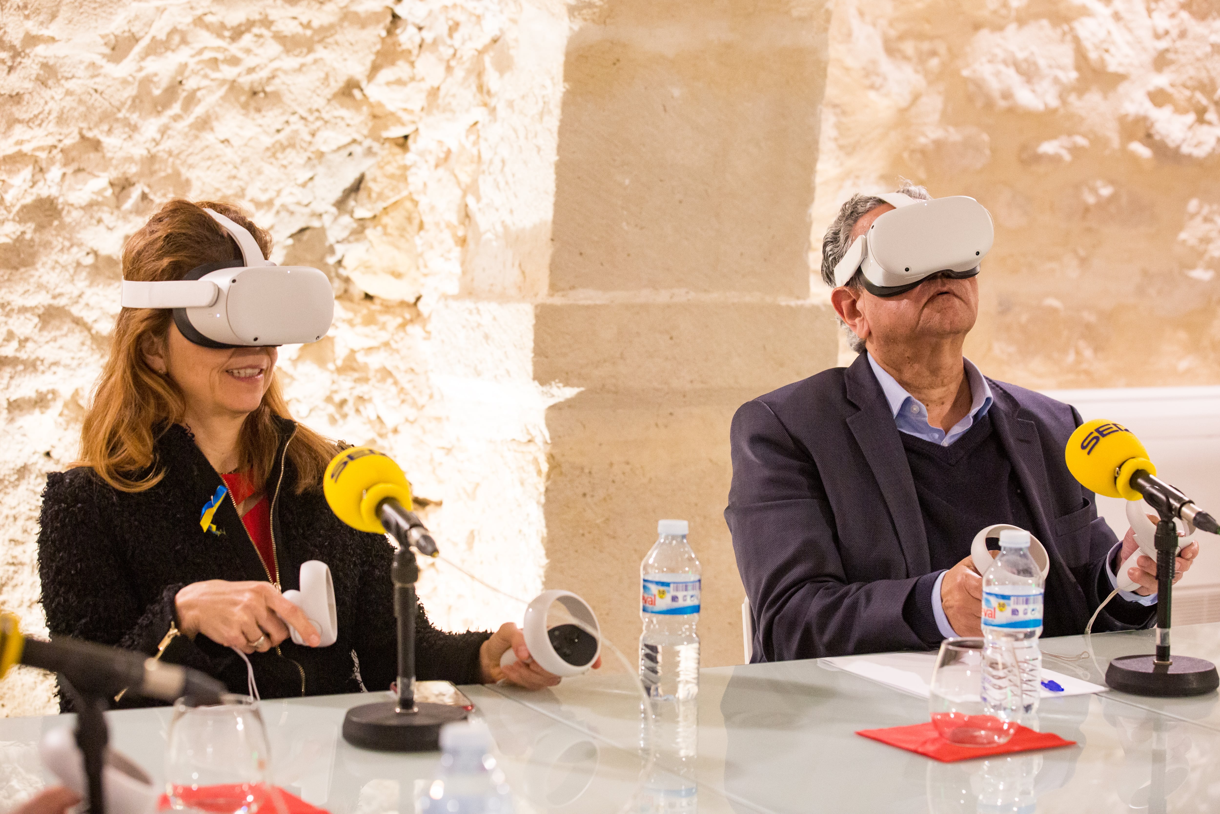 Nuria Oliver y Andrés Pedreño