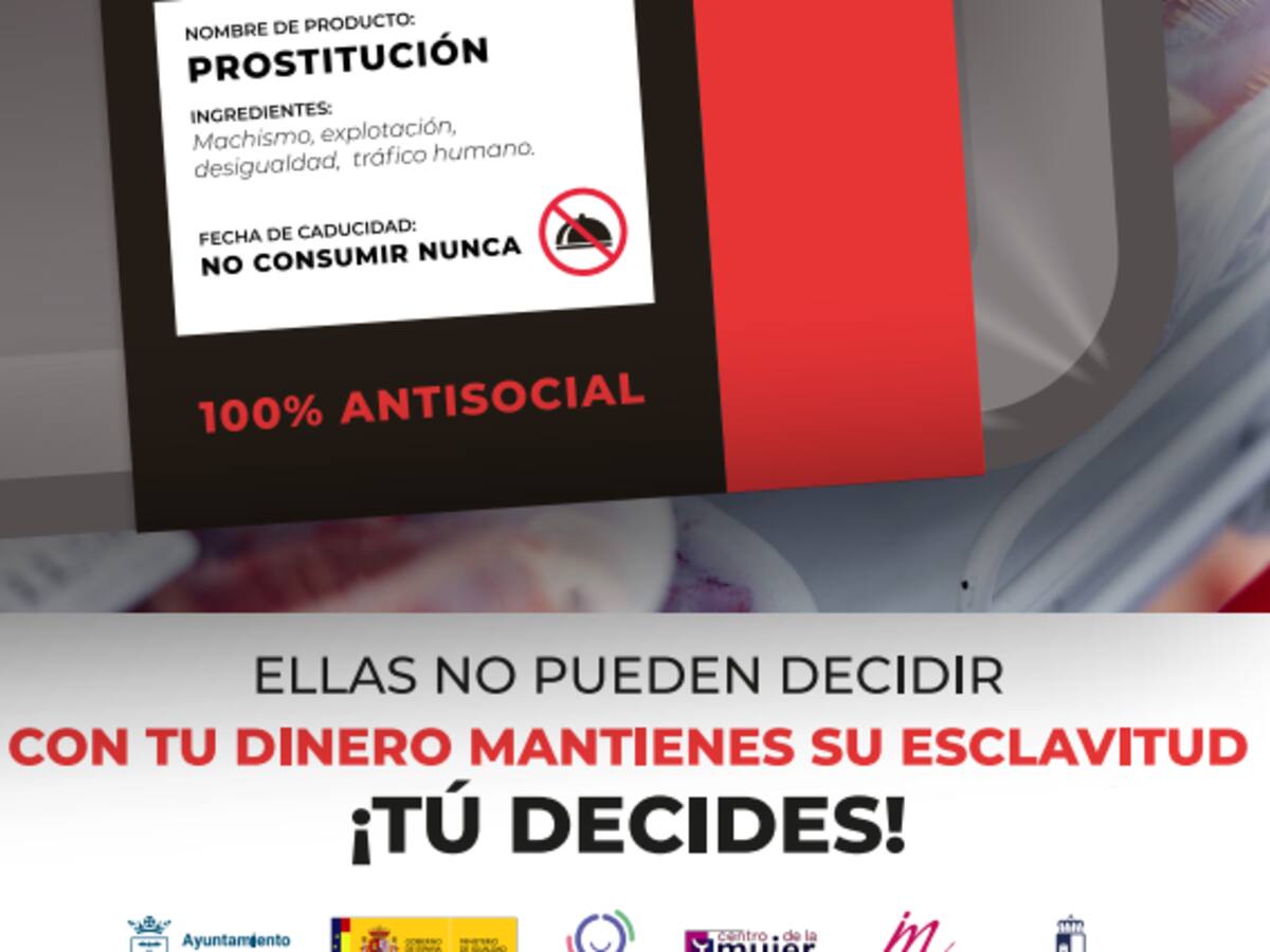 Esta es la nueva campaña del Ayuntamiento de Albacete contra la prostitución