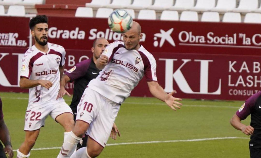Imagen de Zozulia en un partido