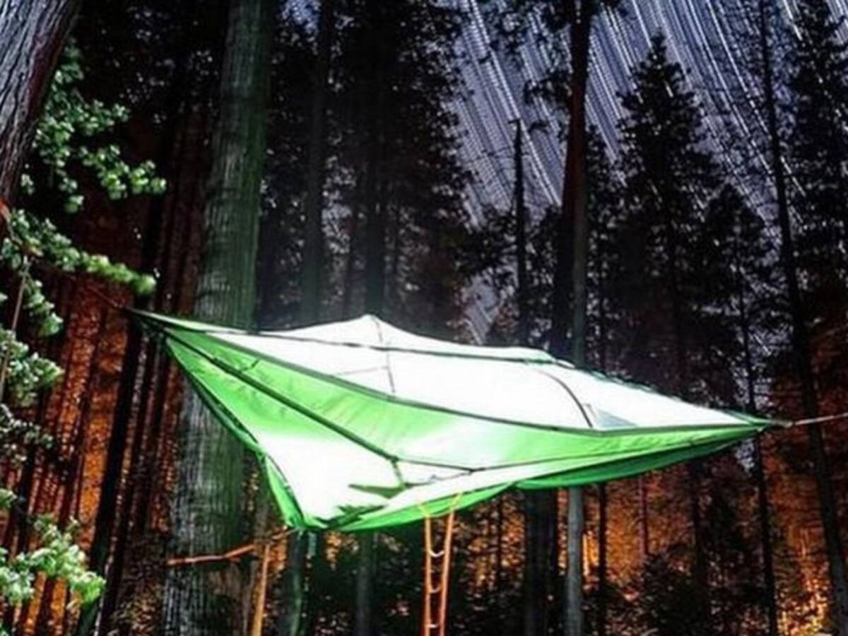 Acampando a tres metros sobre el suelo