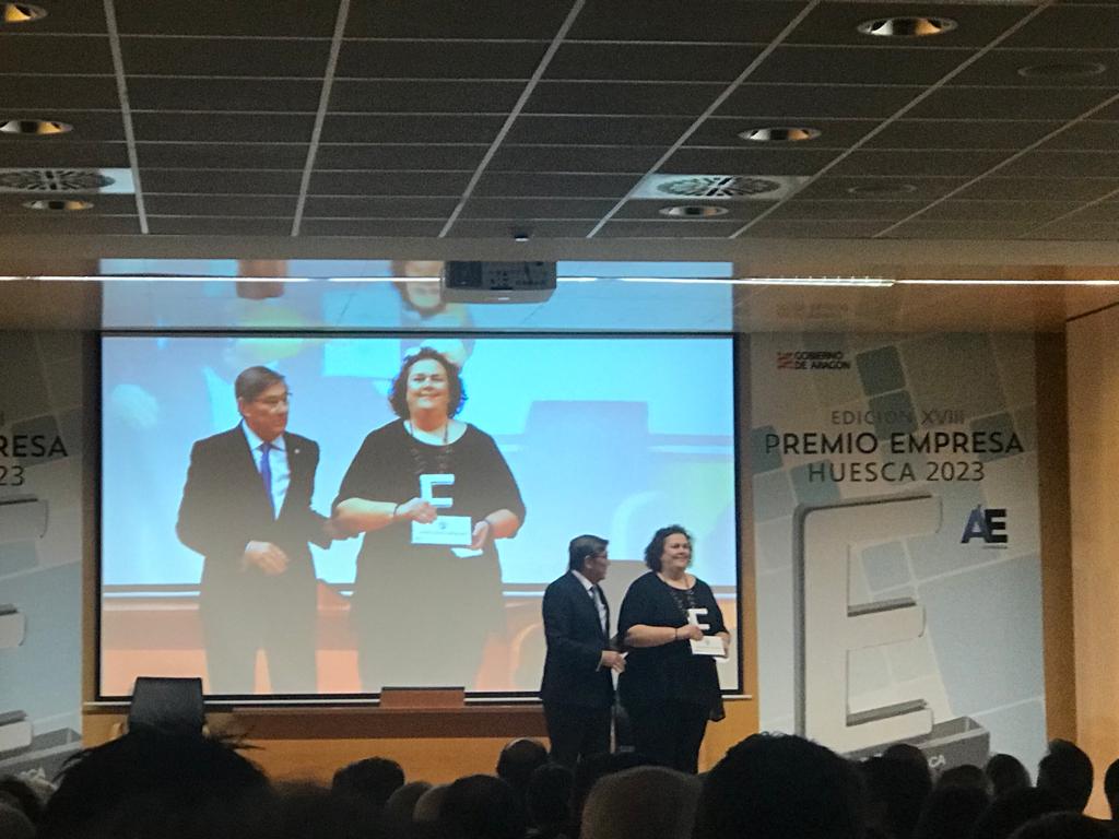 Fribín recibió el Premio Empresa Huesca el año pasado