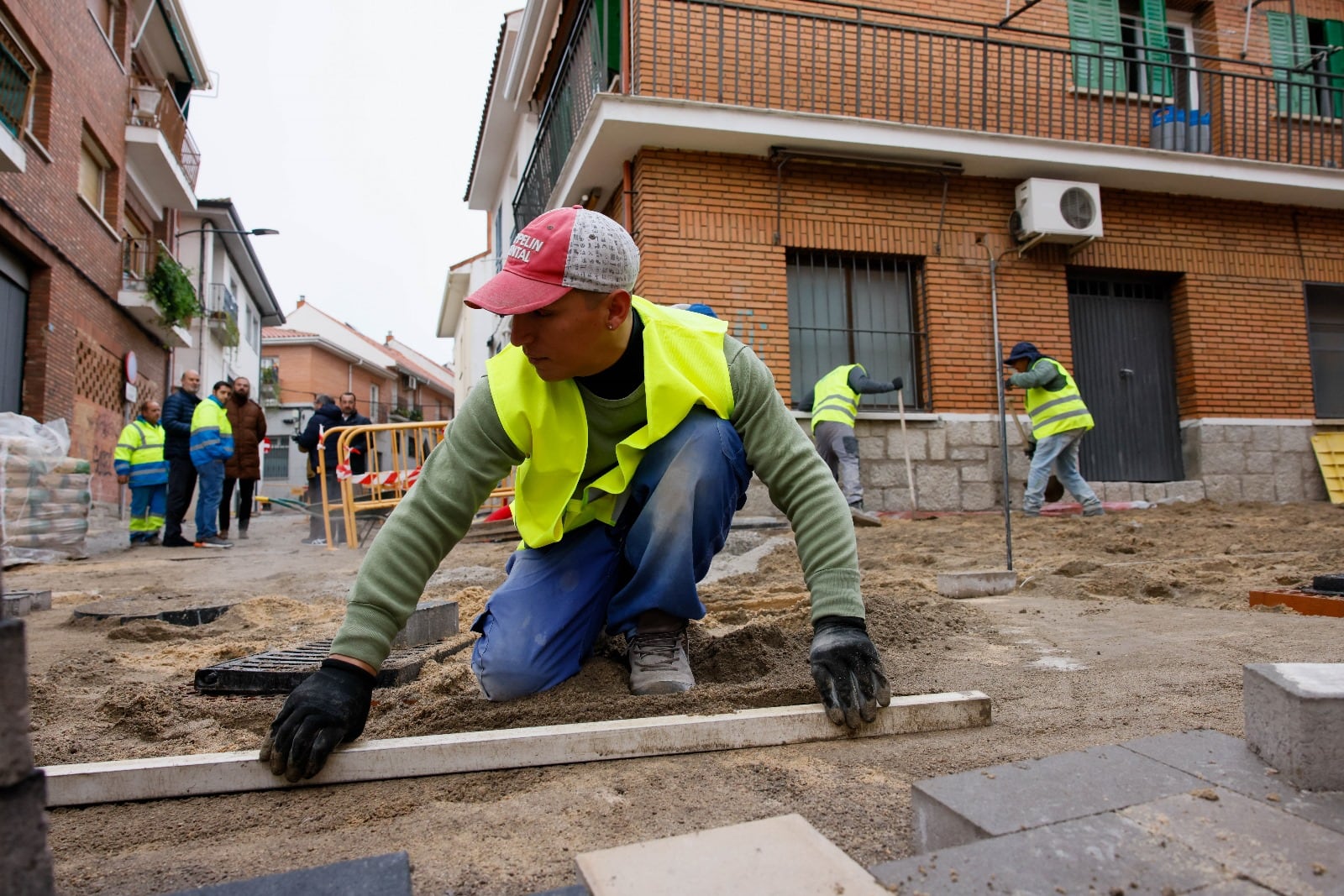 Obras de reurbanización del casco histórico de Colmenar Viejo