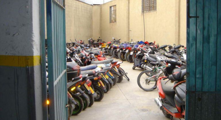 Les motos que es recullen es porten a un dipòsit.